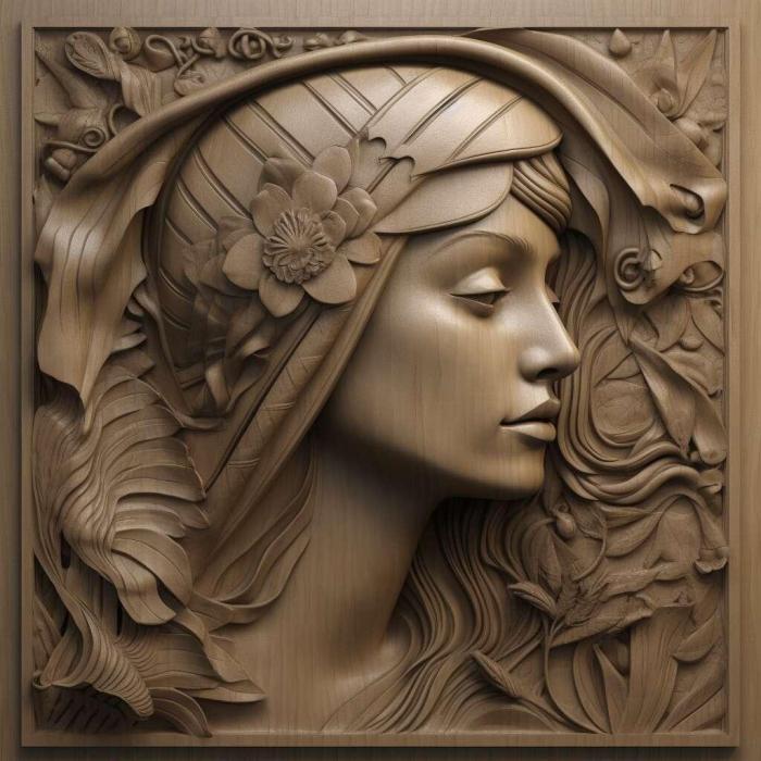 نموذج ثلاثي الأبعاد لآلة CNC 3D Art 